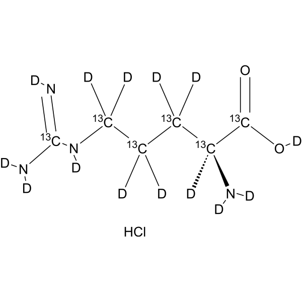 L-Arginine-13C6,d14 hydrochloride